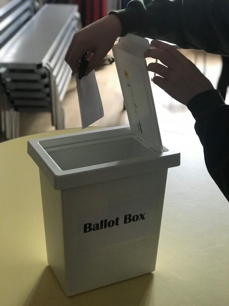 picture of a ballot box
